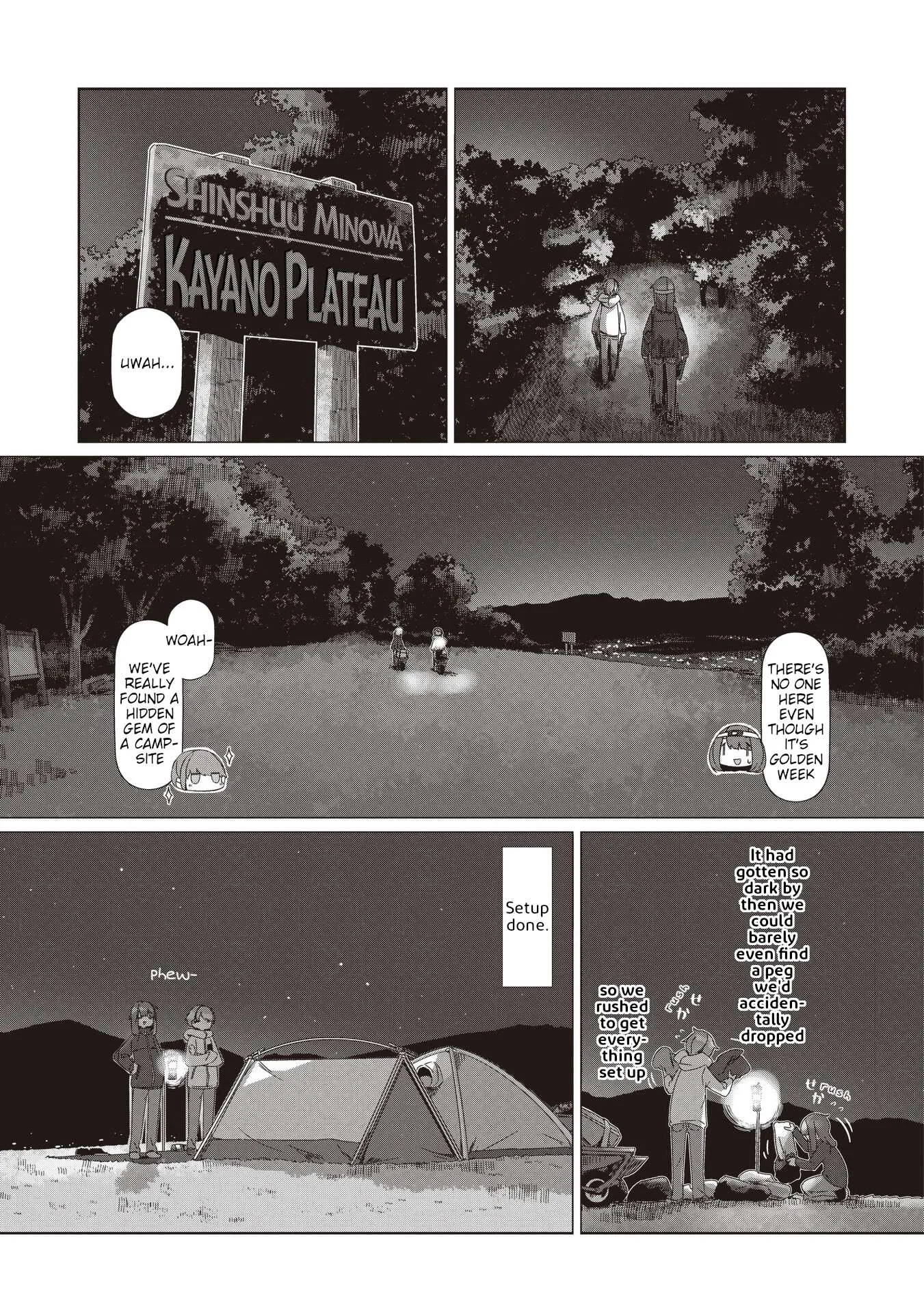 Yurucamp Chapter 107 page 6