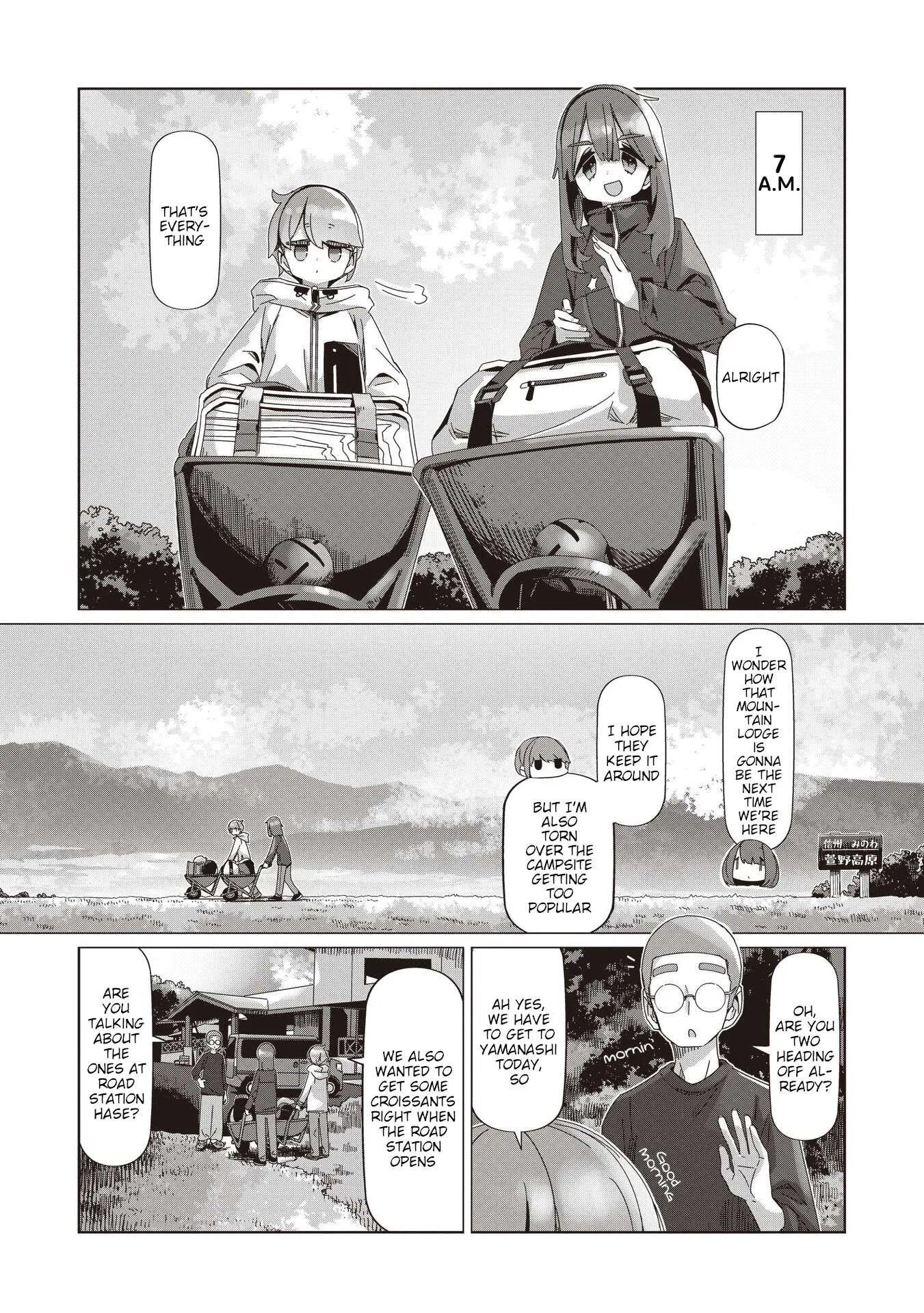 Yurucamp Chapter 108 page 7