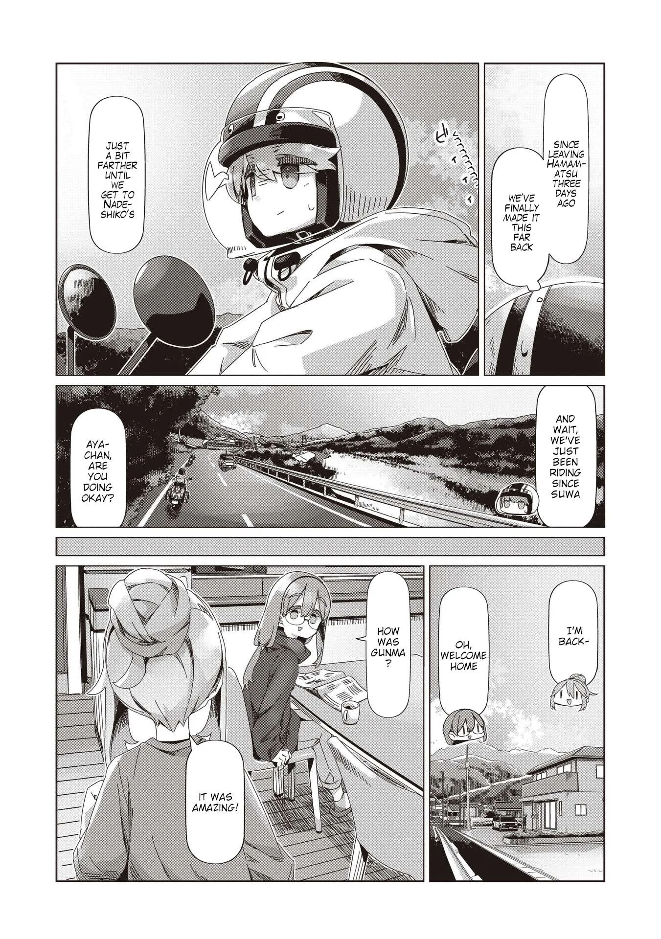 Yurucamp Chapter 109 page 6