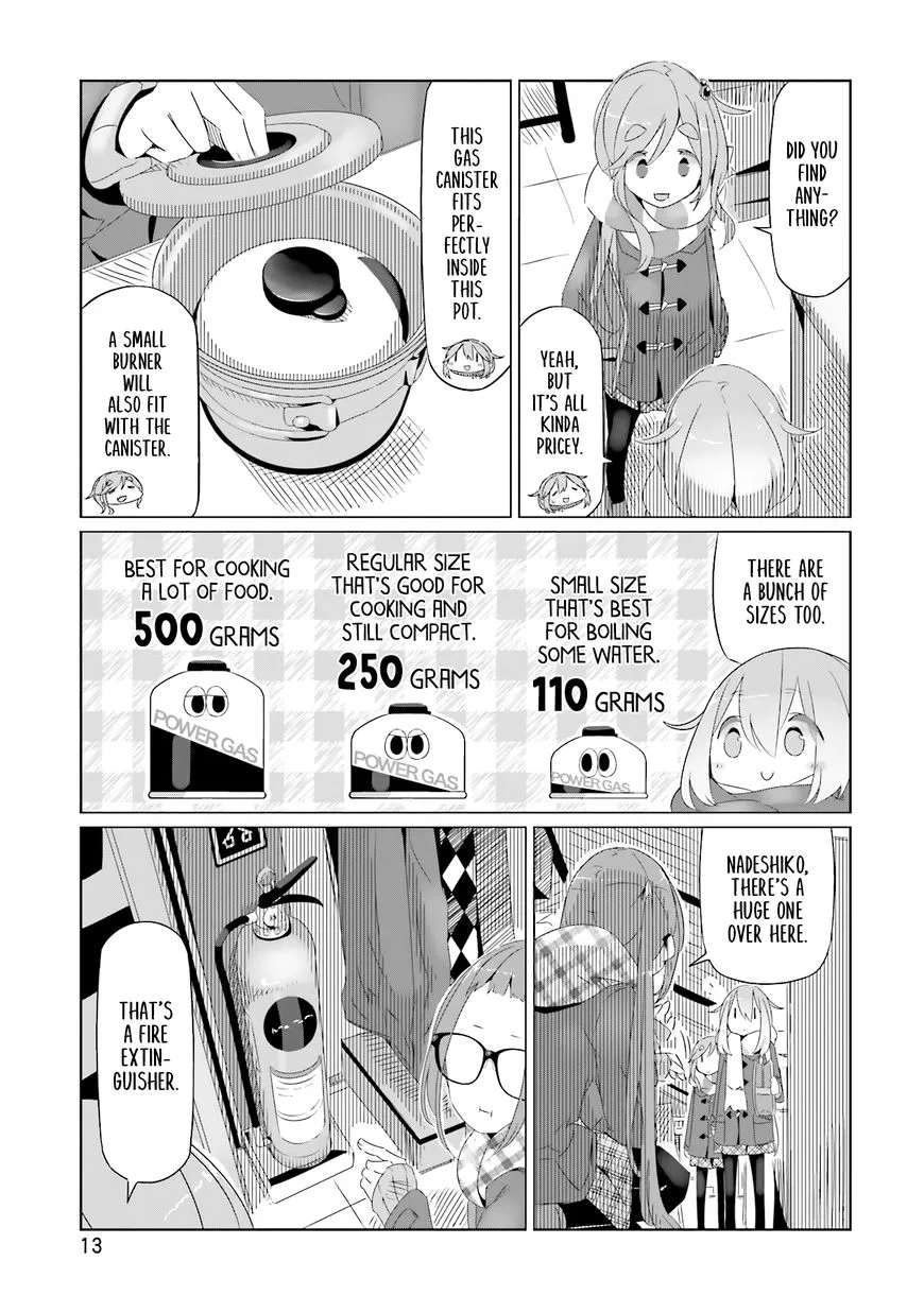 Yurucamp Chapter 14 page 14