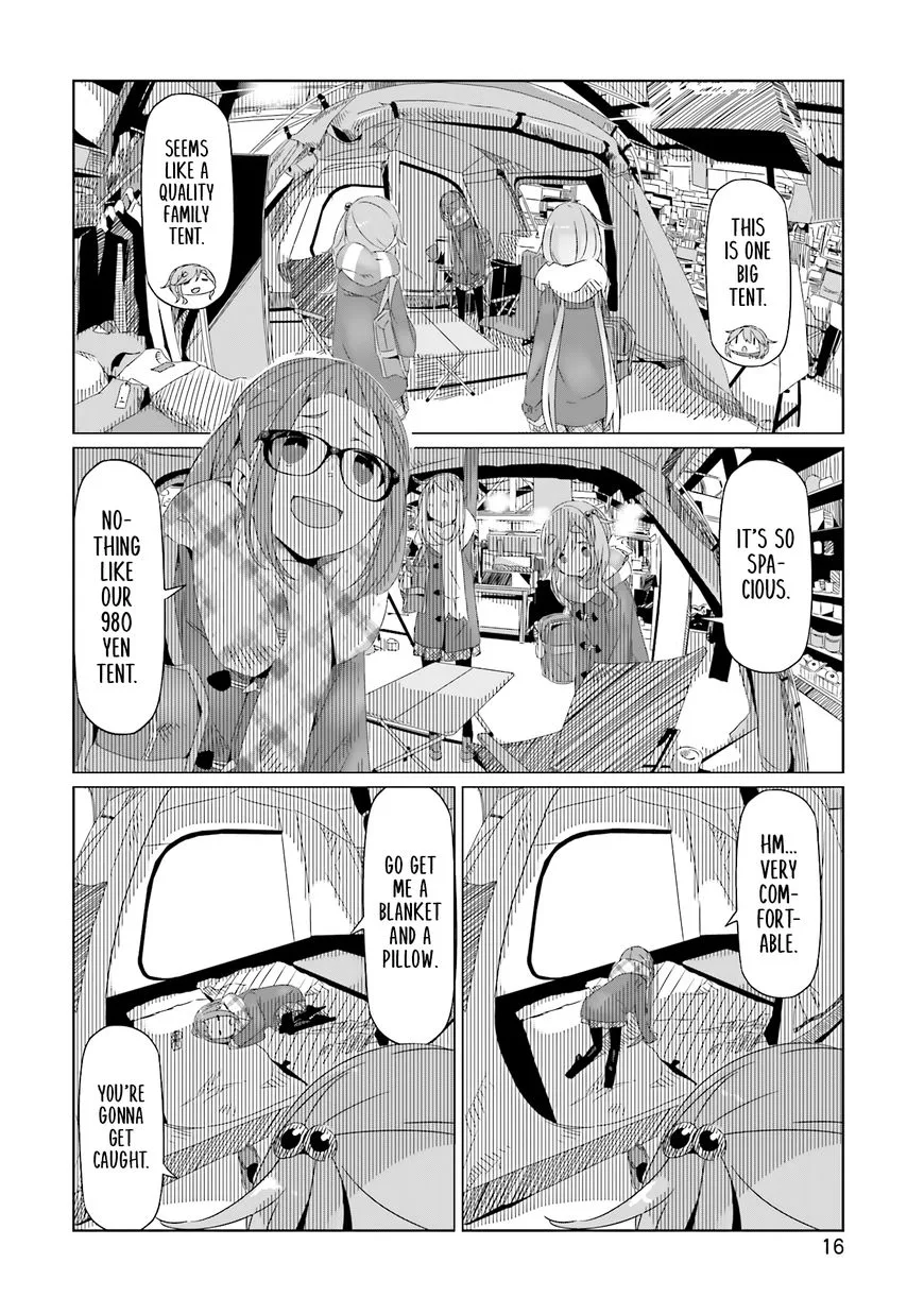 Yurucamp Chapter 14 page 17