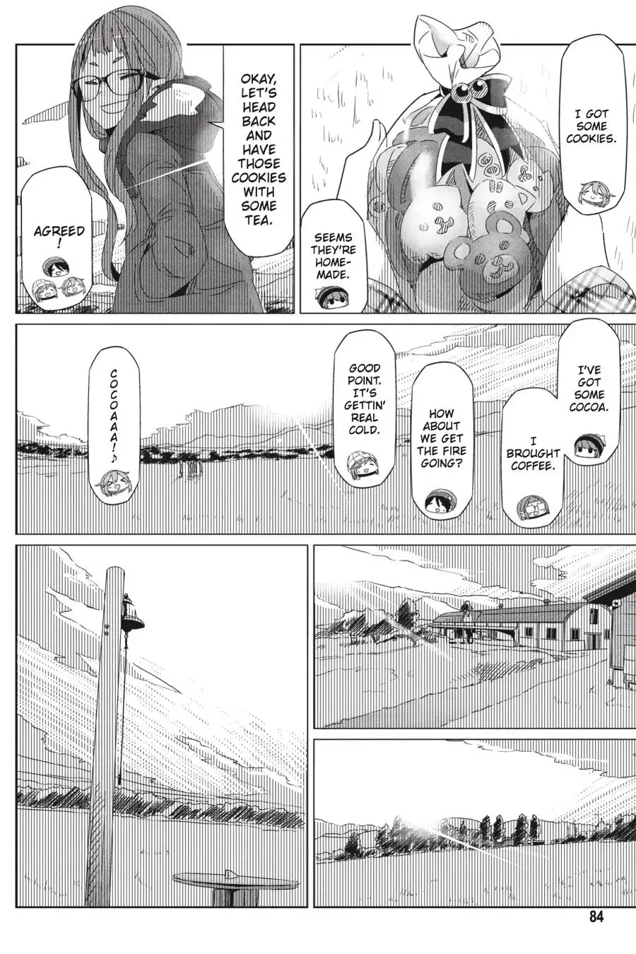 Yurucamp Chapter 21 page 22