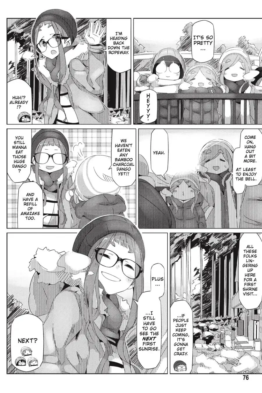 Yurucamp Chapter 26 page 17