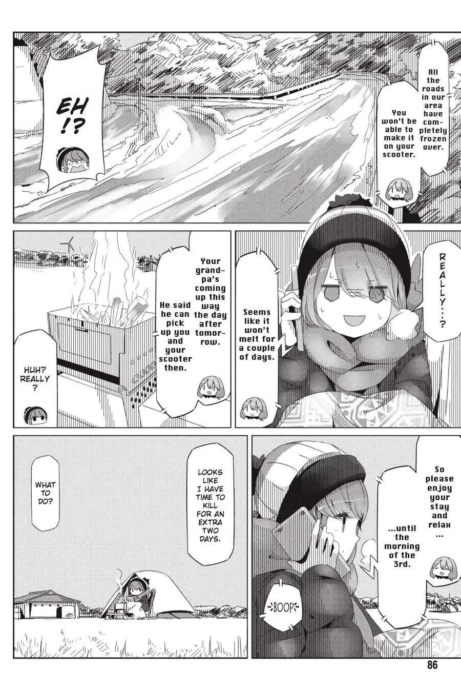 Yurucamp Chapter 26 page 27