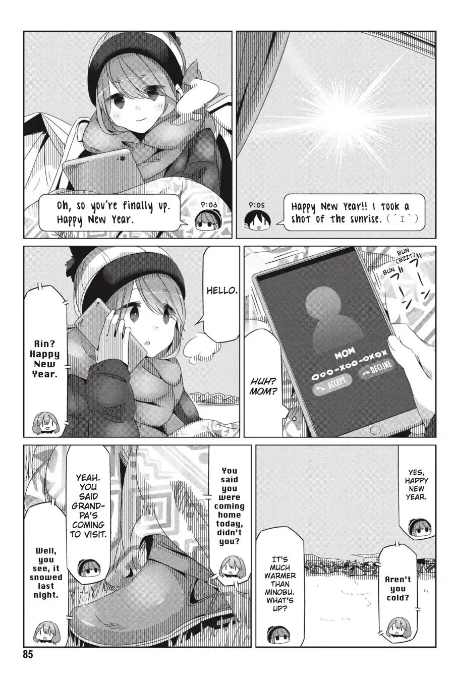 Yurucamp Chapter 26 page 26