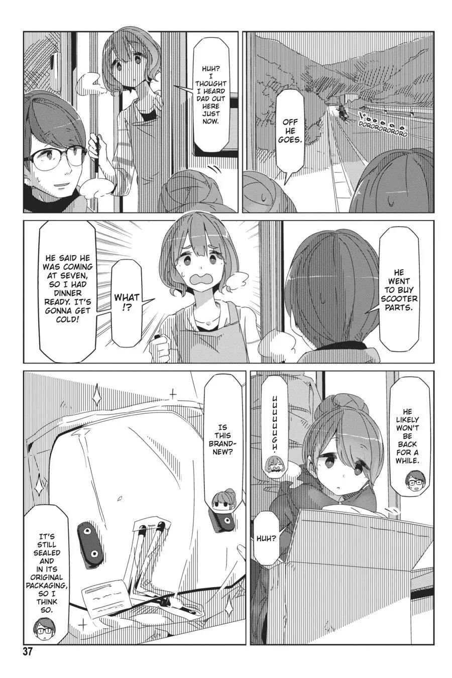 Yurucamp Chapter 42 page 9