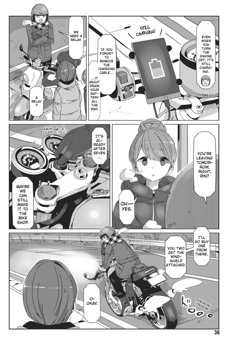 Yurucamp Chapter 42 page 8