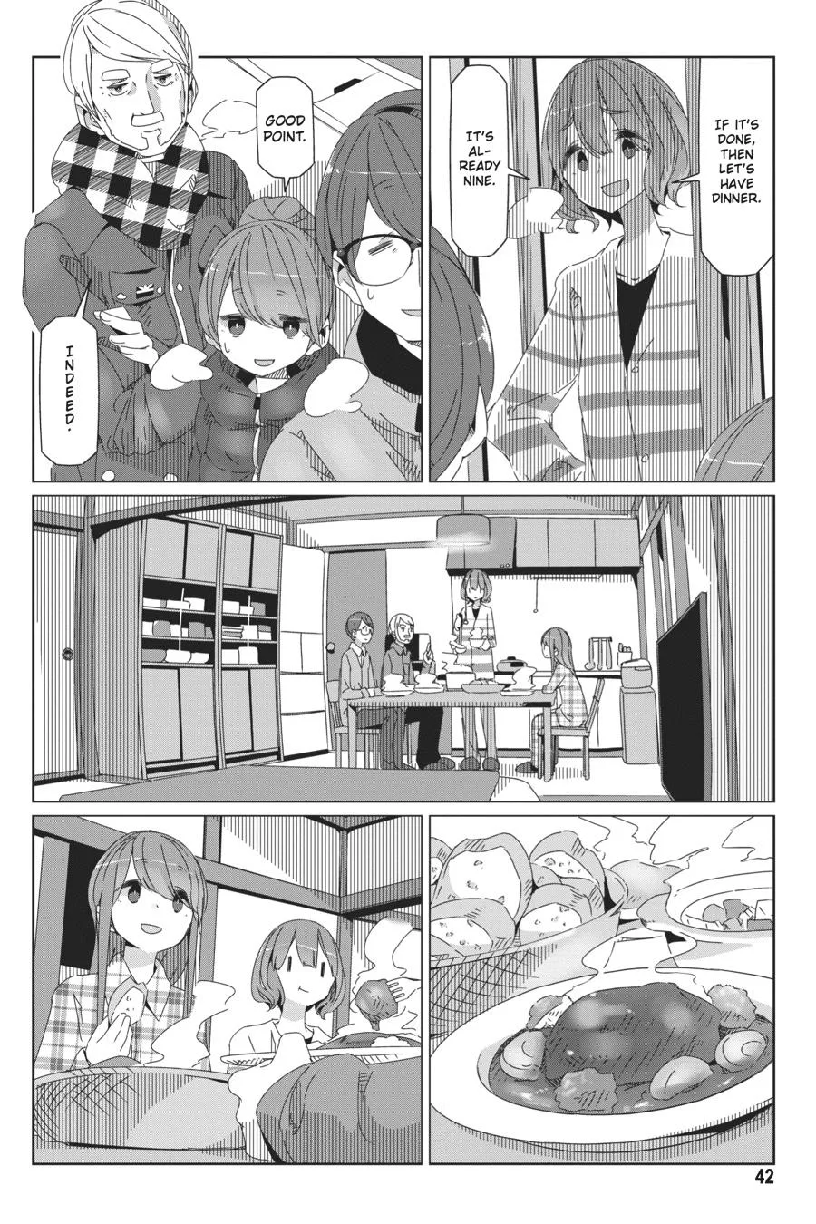 Yurucamp Chapter 42 page 14