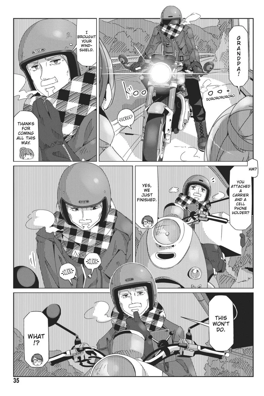 Yurucamp Chapter 42 page 7