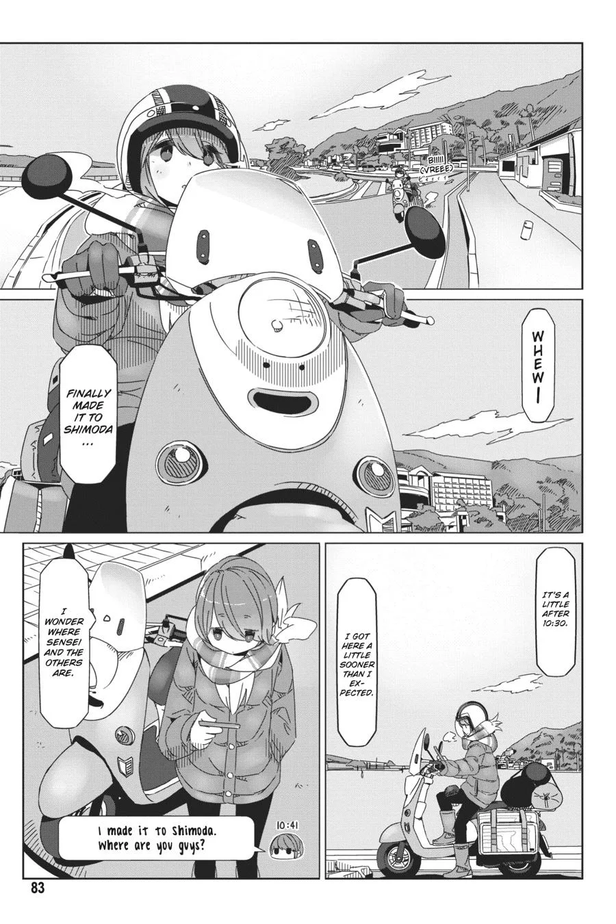 Yurucamp Chapter 44 page 3