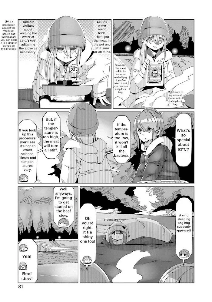 Yurucamp Chapter 61 page 1