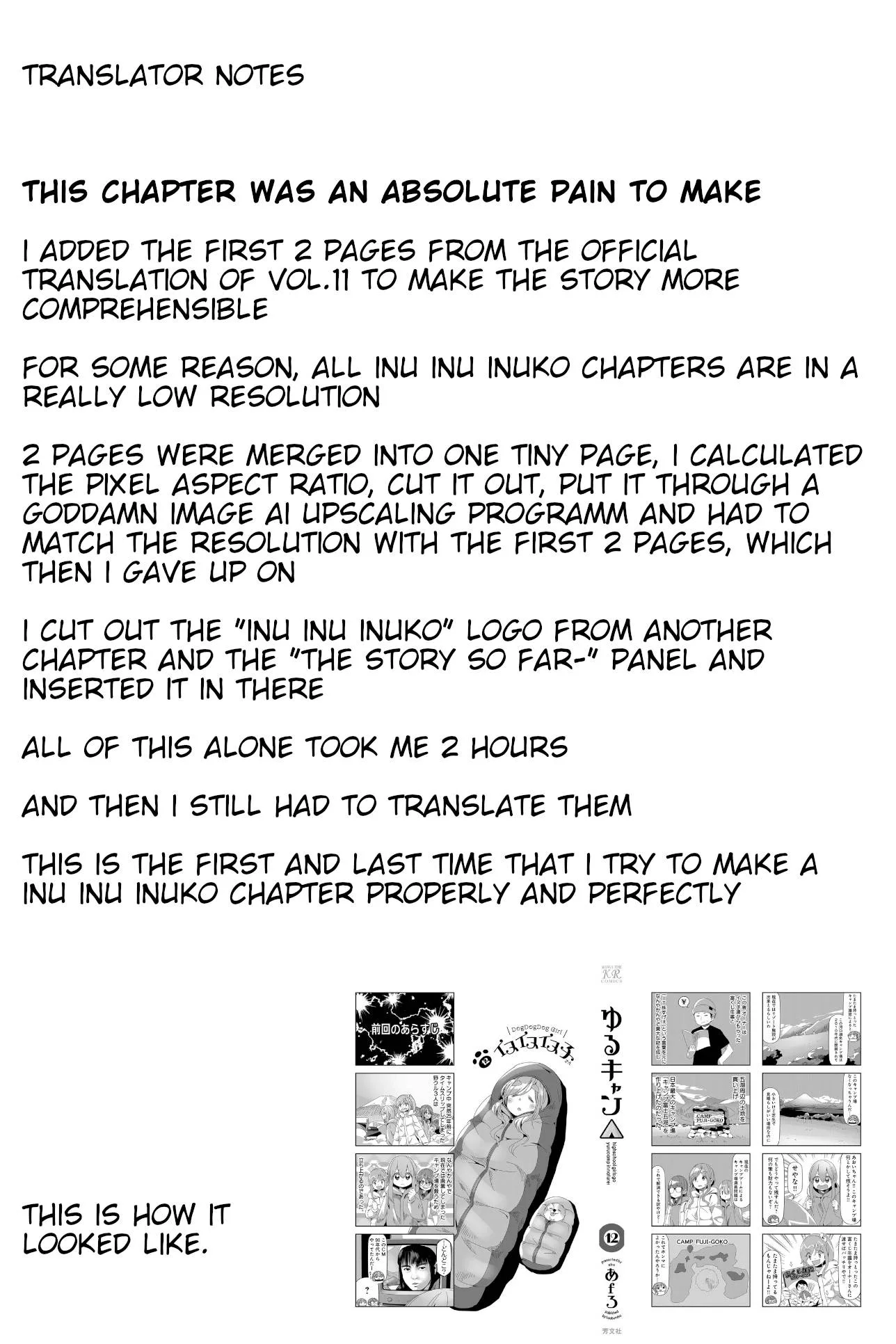 Yurucamp Chapter 69.5 page 22