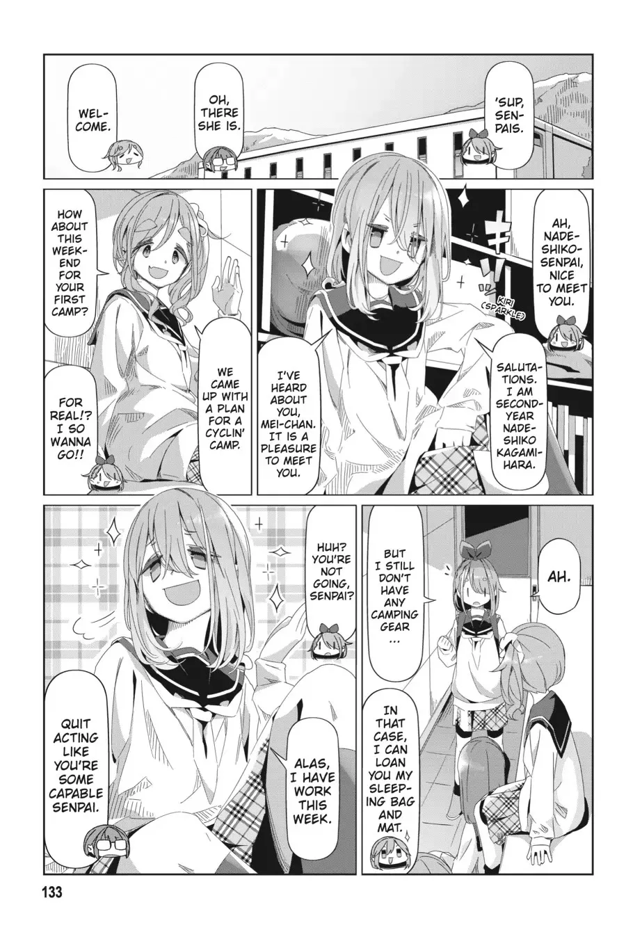 Yurucamp Chapter 81 page 1