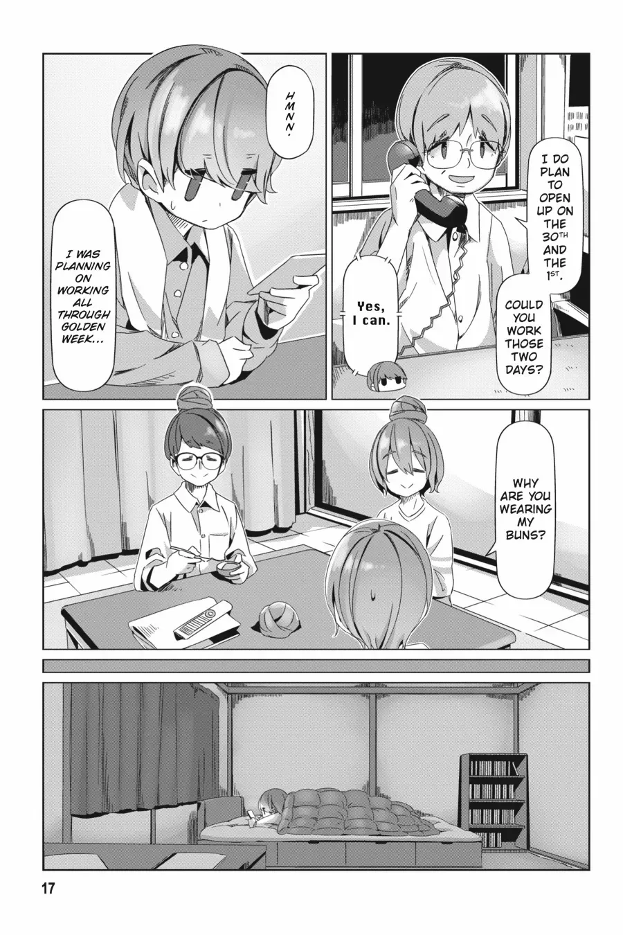 Yurucamp Chapter 88 page 18