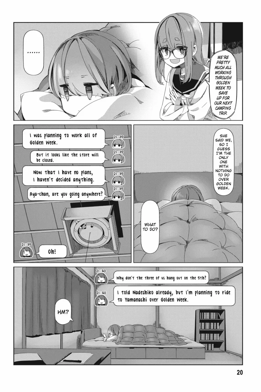 Yurucamp Chapter 88 page 21
