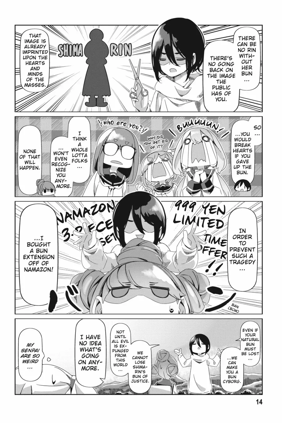 Yurucamp Chapter 88 page 15