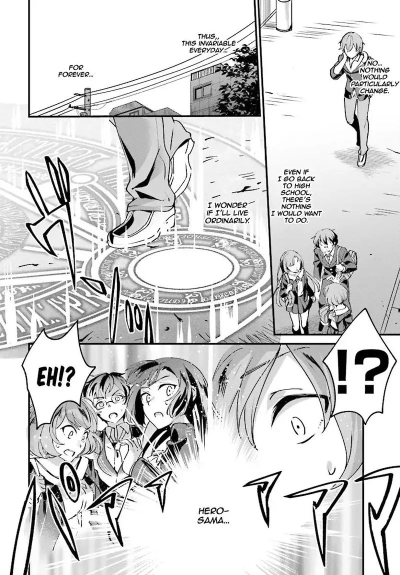 Yuusha Shoukan ni Makikomareta kedo, Isekai wa Heiwa deshita Chapter 1 page 3