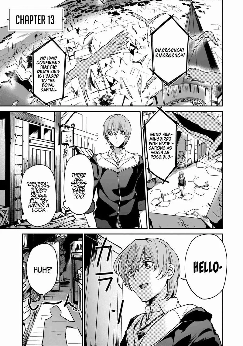 Yuusha Shoukan ni Makikomareta kedo, Isekai wa Heiwa deshita Chapter 13 page 1