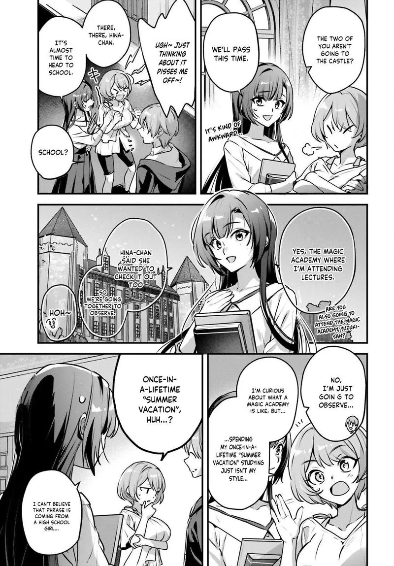 Yuusha Shoukan ni Makikomareta kedo, Isekai wa Heiwa deshita Chapter 64 page 15