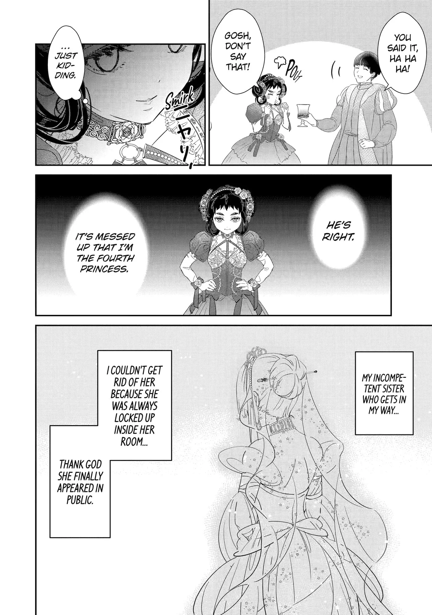 Zako Hime-sama wa Ikinobitai!: Shokei no Kiki wa, Hime Play de Norikirimasu Chapter 0.2 page 4