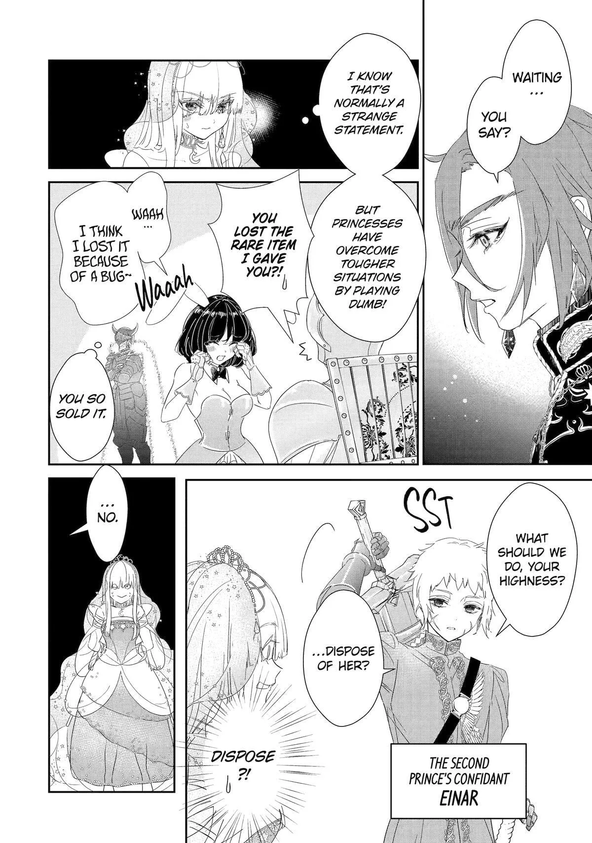 Zako Hime-sama wa Ikinobitai!: Shokei no Kiki wa, Hime Play de Norikirimasu Chapter 0 page 35