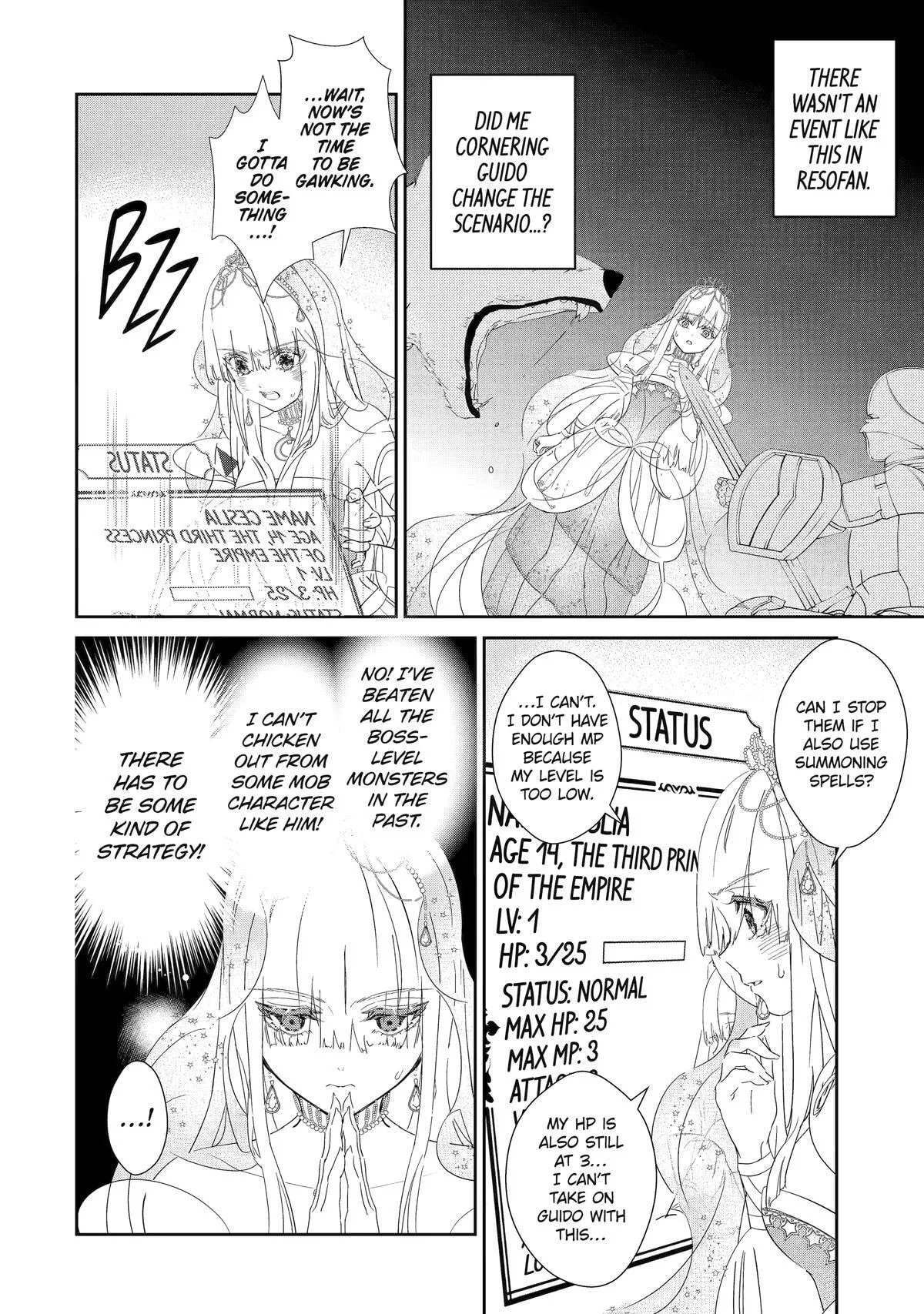 Zako Hime-sama wa Ikinobitai!: Shokei no Kiki wa, Hime Play de Norikirimasu Chapter 0 page 53