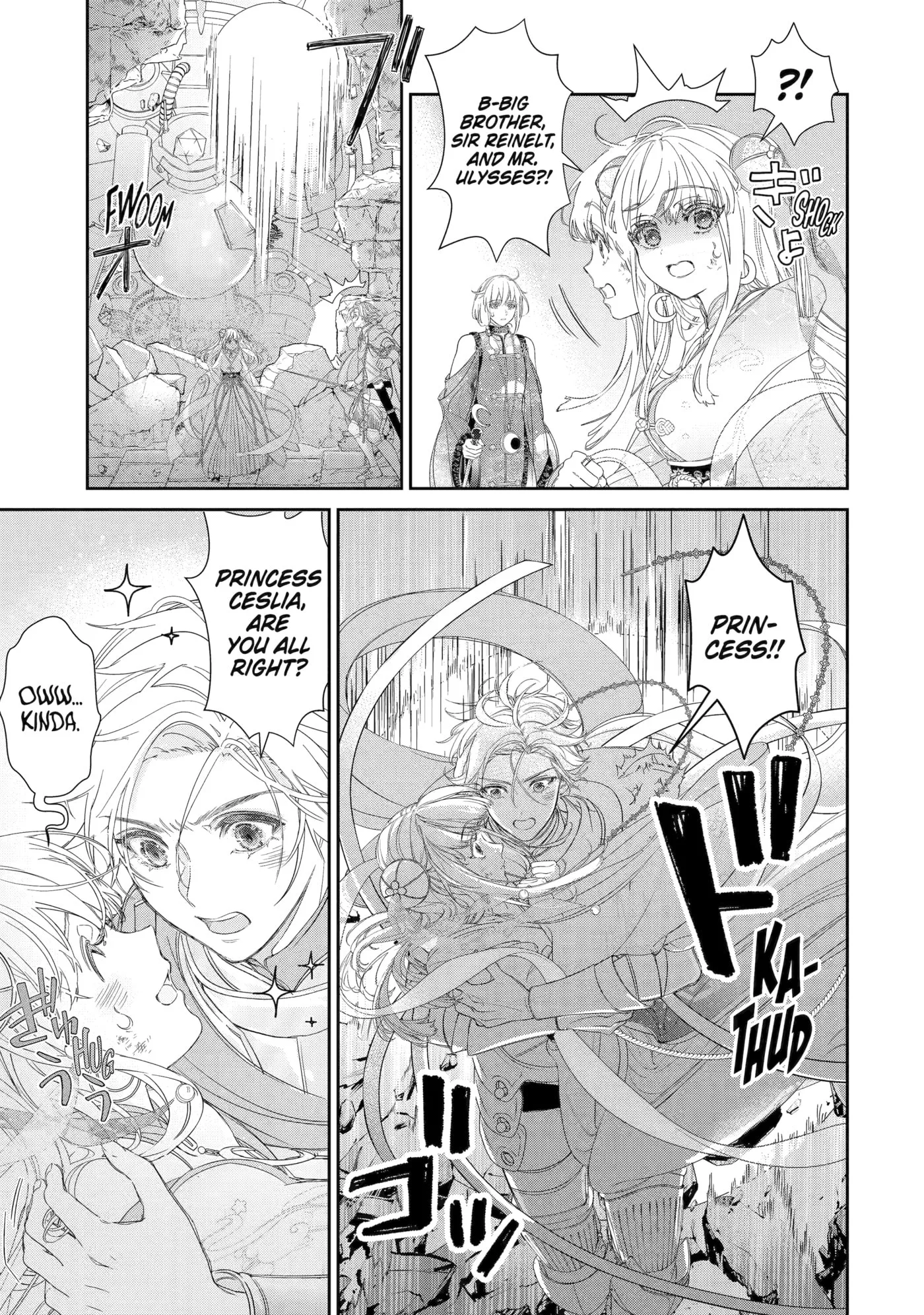Zako Hime-sama wa Ikinobitai!: Shokei no Kiki wa, Hime Play de Norikirimasu Chapter 10.3 page 2
