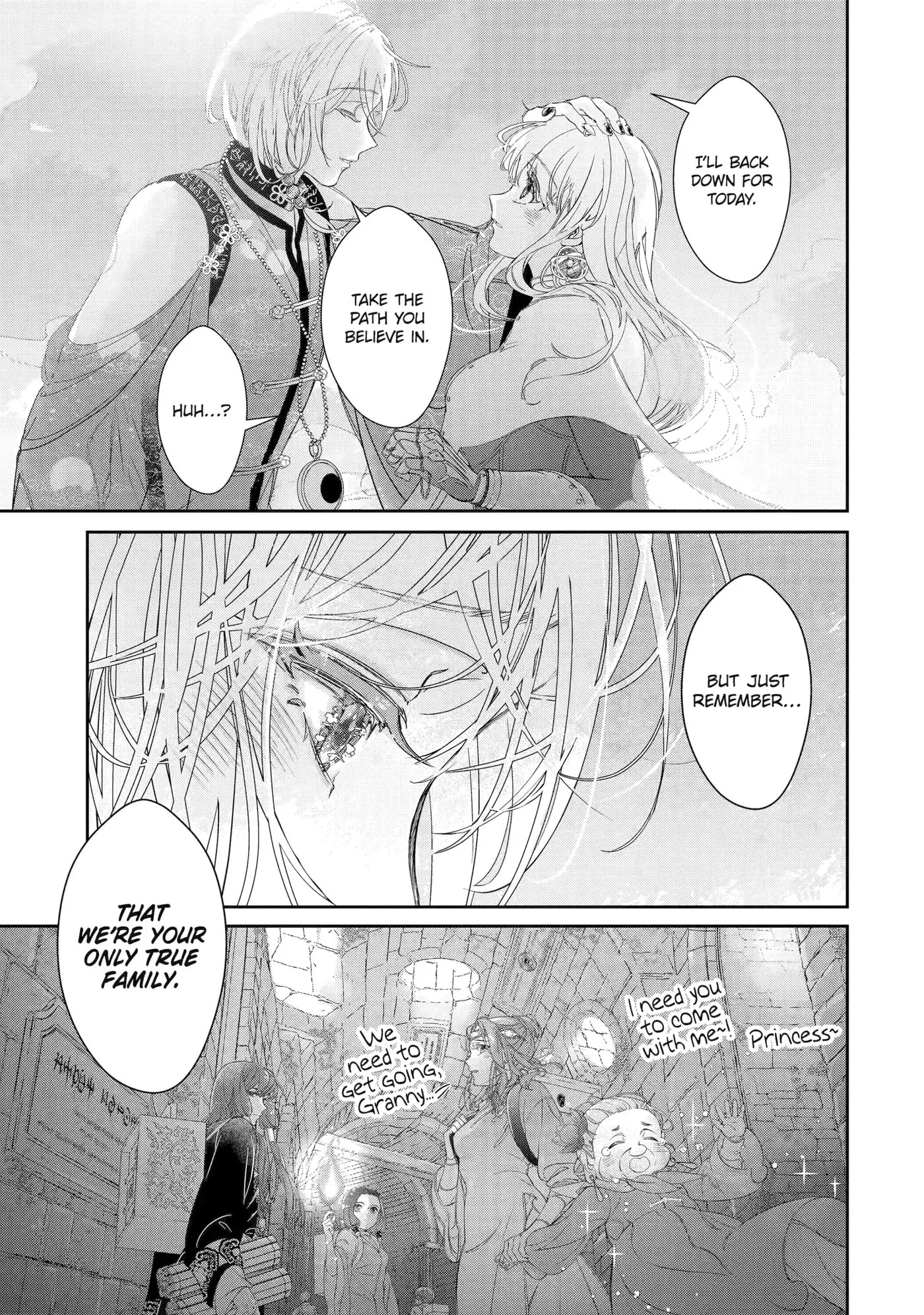 Zako Hime-sama wa Ikinobitai!: Shokei no Kiki wa, Hime Play de Norikirimasu Chapter 11.2 page 4