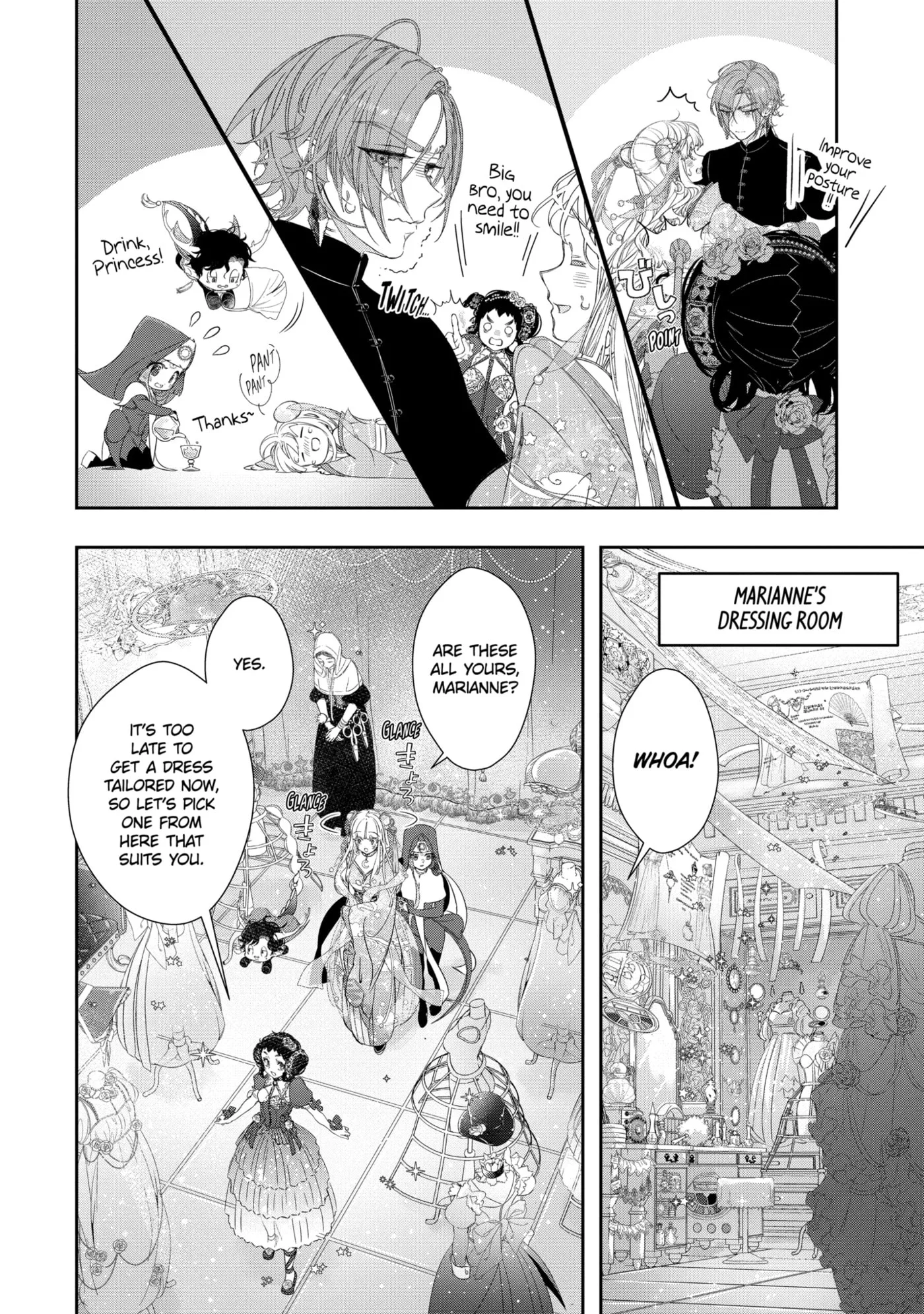 Zako Hime-sama wa Ikinobitai!: Shokei no Kiki wa, Hime Play de Norikirimasu Chapter 13.2 page 4