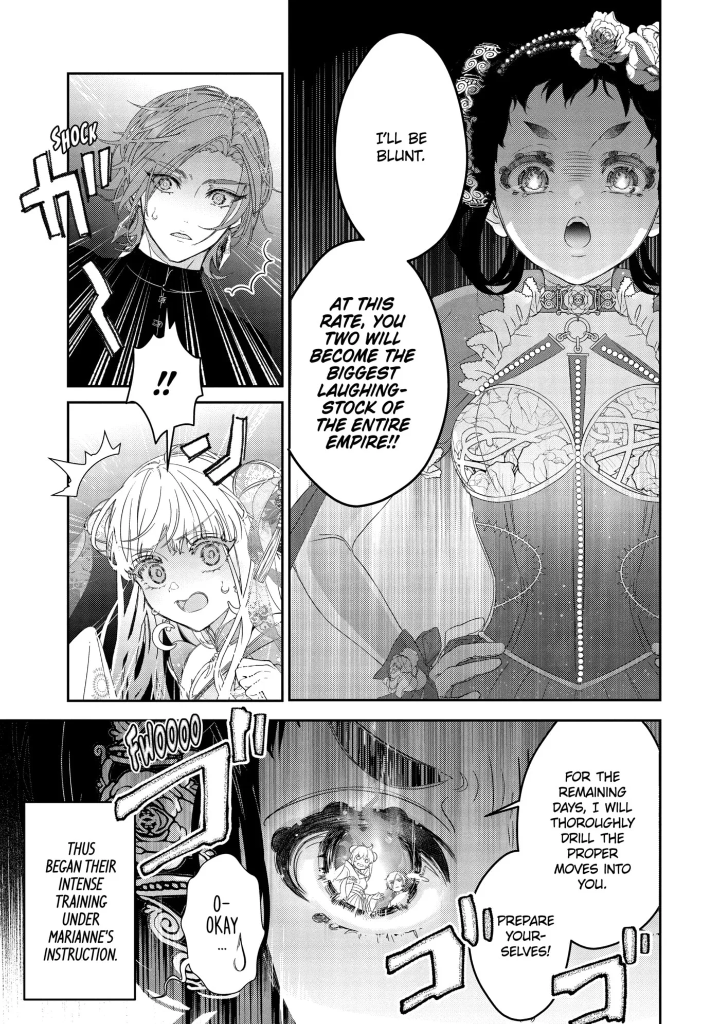 Zako Hime-sama wa Ikinobitai!: Shokei no Kiki wa, Hime Play de Norikirimasu Chapter 13.2 page 3
