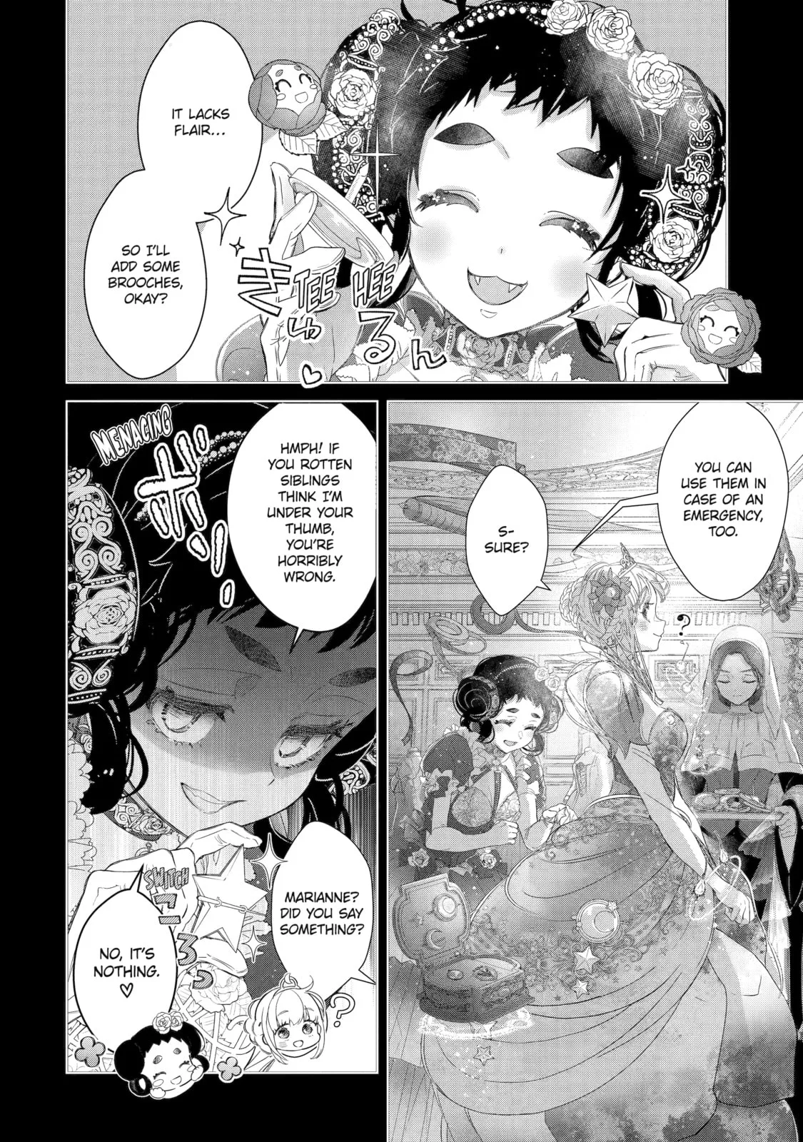Zako Hime-sama wa Ikinobitai!: Shokei no Kiki wa, Hime Play de Norikirimasu Chapter 14 page 34