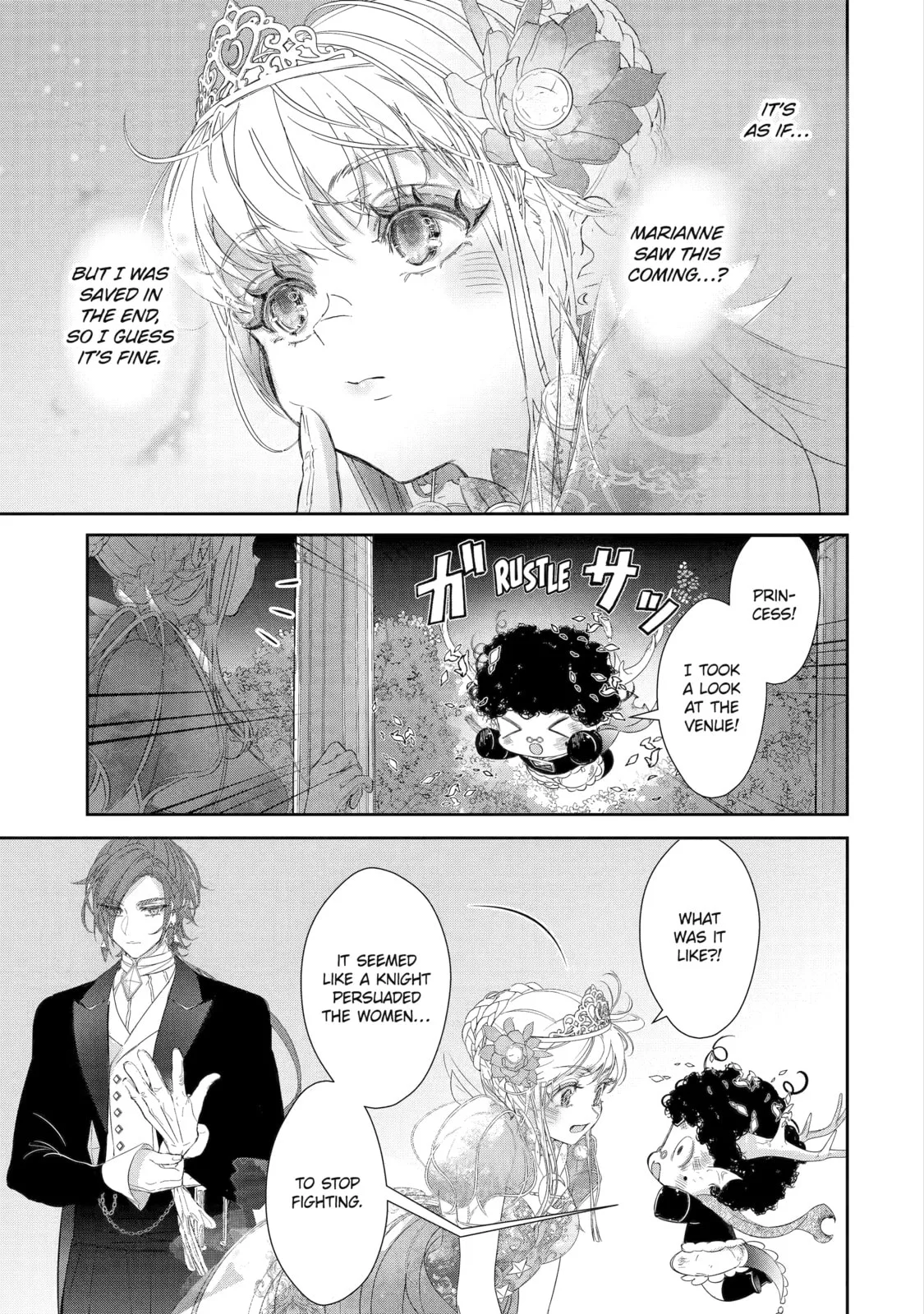 Zako Hime-sama wa Ikinobitai!: Shokei no Kiki wa, Hime Play de Norikirimasu Chapter 14 page 35