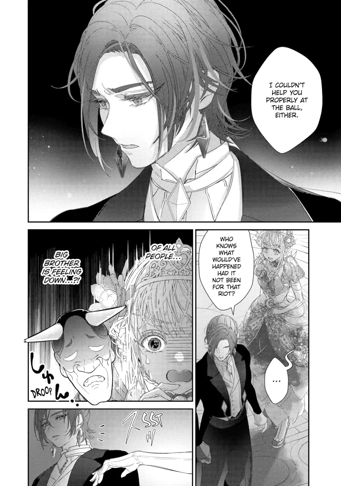Zako Hime-sama wa Ikinobitai!: Shokei no Kiki wa, Hime Play de Norikirimasu Chapter 14 page 38