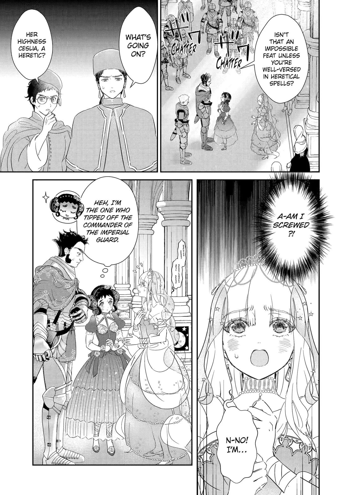 Zako Hime-sama wa Ikinobitai!: Shokei no Kiki wa, Hime Play de Norikirimasu Chapter 2.1 page 13