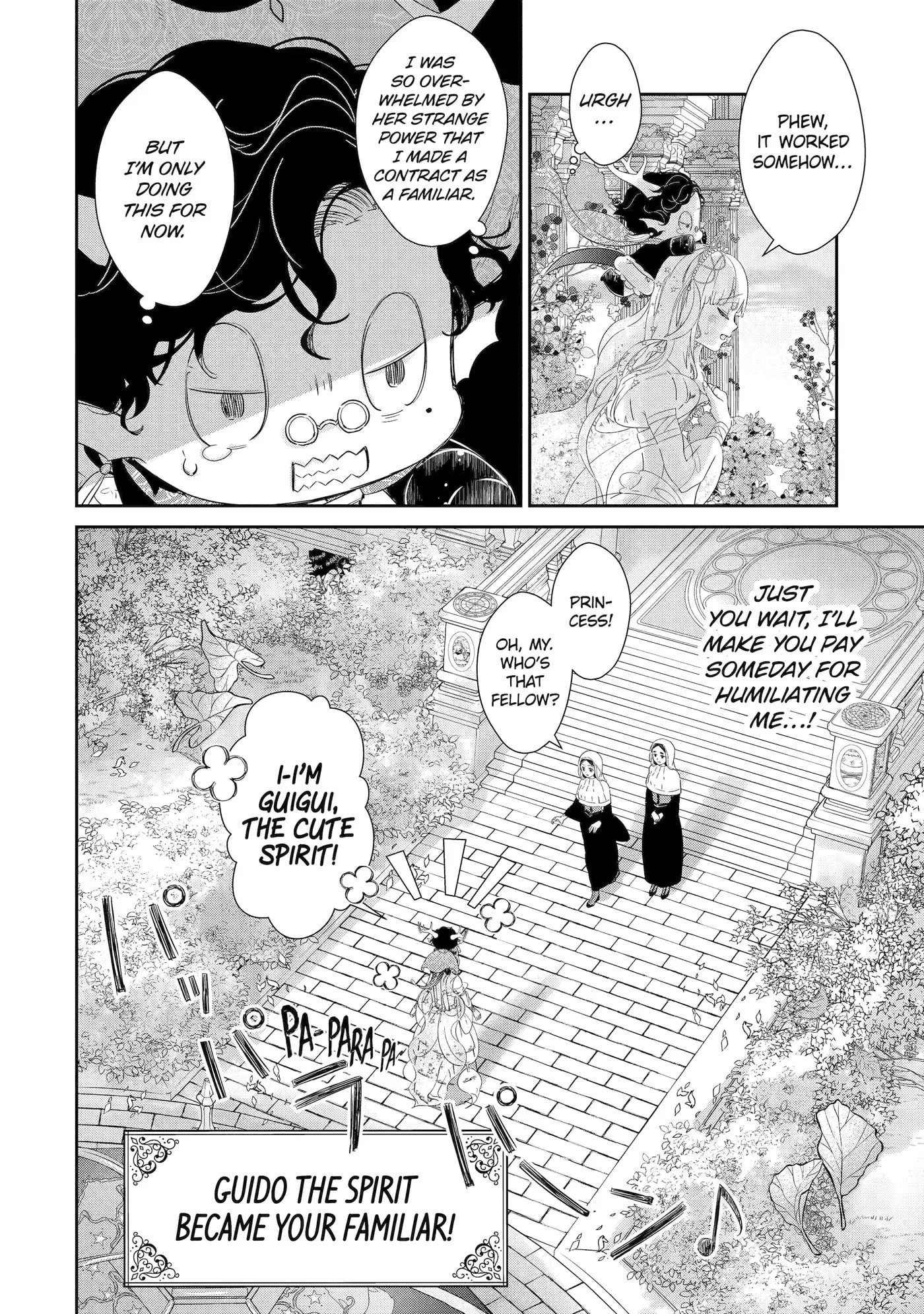Zako Hime-sama wa Ikinobitai!: Shokei no Kiki wa, Hime Play de Norikirimasu Chapter 3.4 page 11
