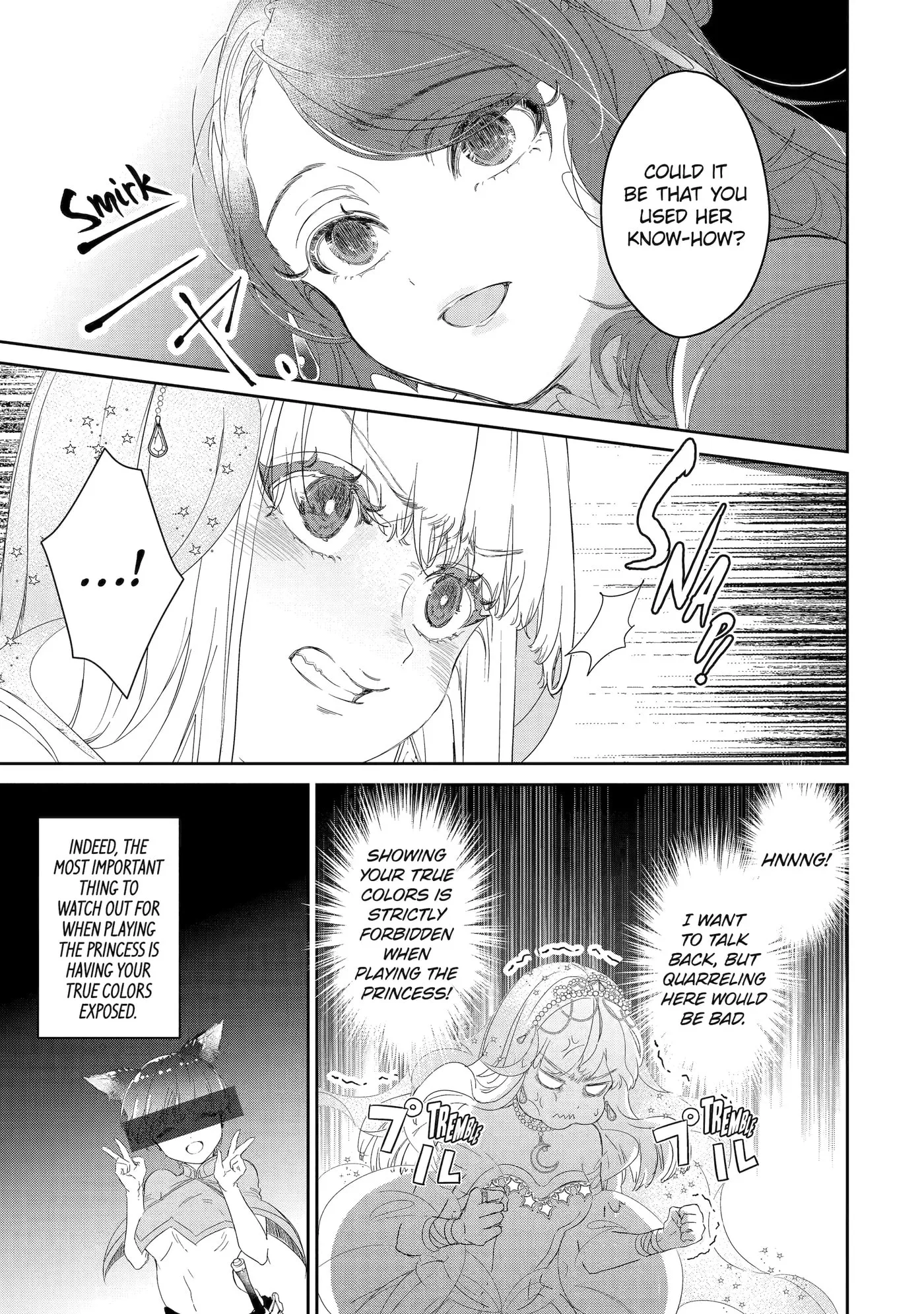 Zako Hime-sama wa Ikinobitai!: Shokei no Kiki wa, Hime Play de Norikirimasu Chapter 4.2 page 5