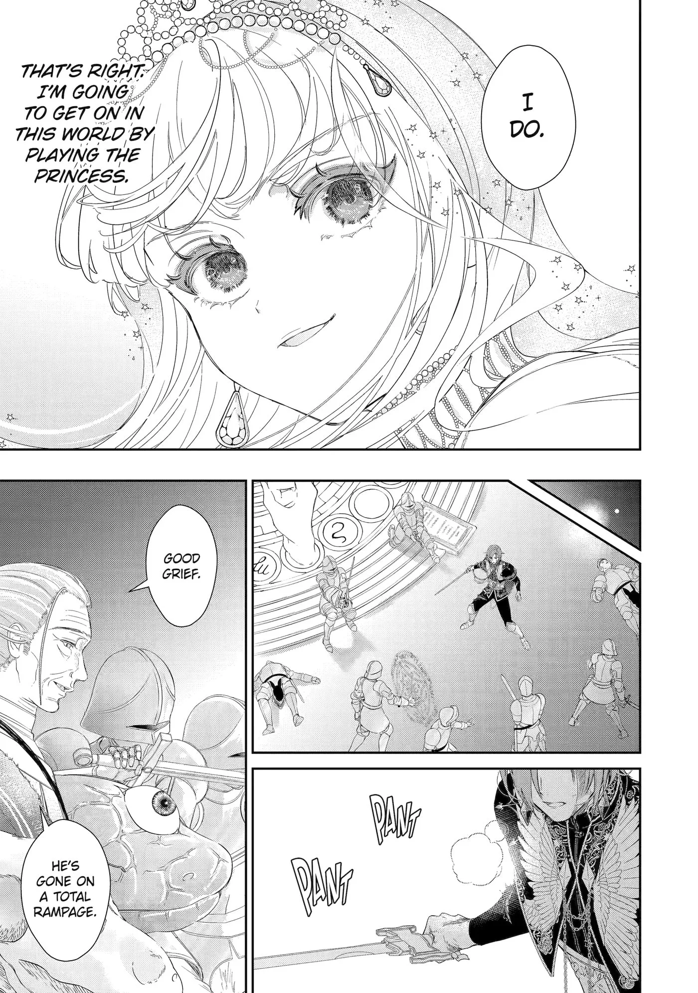 Zako Hime-sama wa Ikinobitai!: Shokei no Kiki wa, Hime Play de Norikirimasu Chapter 6.3 page 5