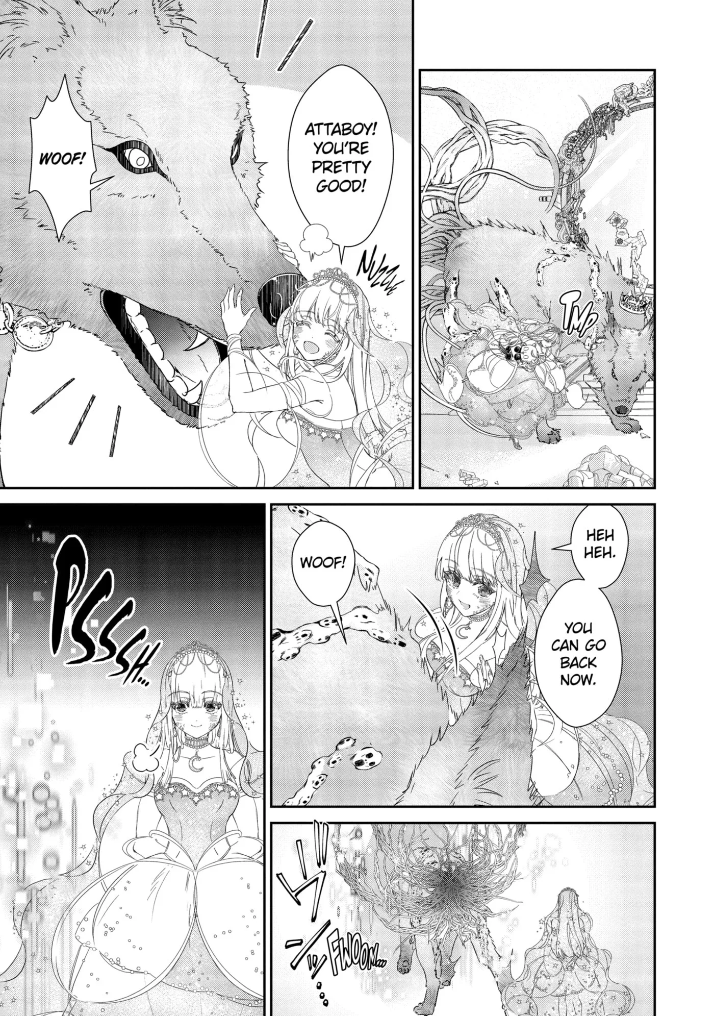 Zako Hime-sama wa Ikinobitai!: Shokei no Kiki wa, Hime Play de Norikirimasu Chapter 6.4 page 10