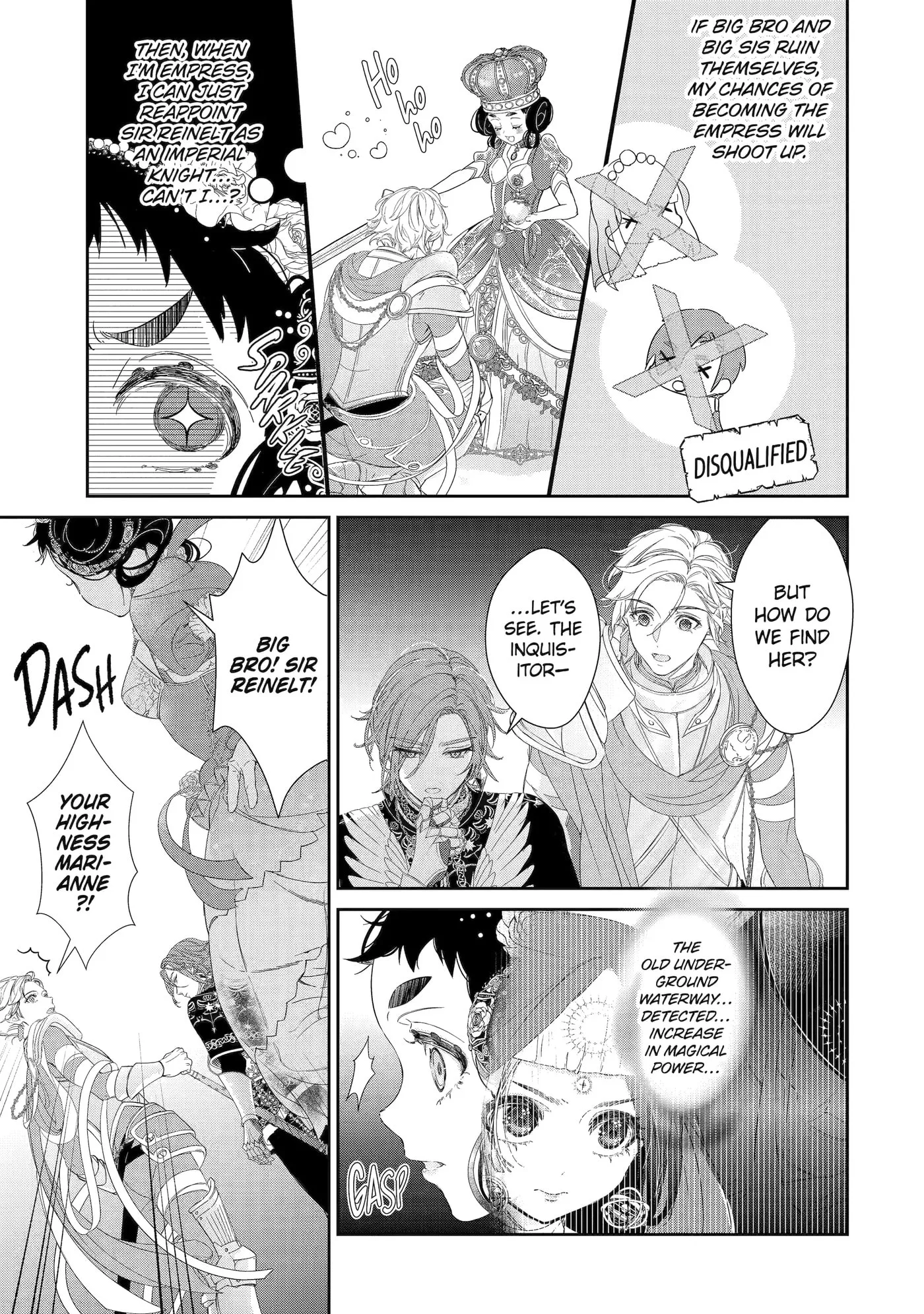 Zako Hime-sama wa Ikinobitai!: Shokei no Kiki wa, Hime Play de Norikirimasu Chapter 8.4 page 3