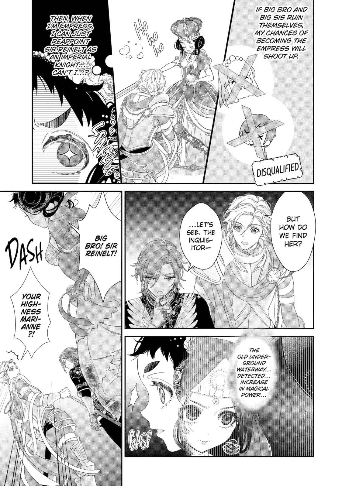 Zako Hime-sama wa Ikinobitai!: Shokei no Kiki wa, Hime Play de Norikirimasu Chapter 8 page 31