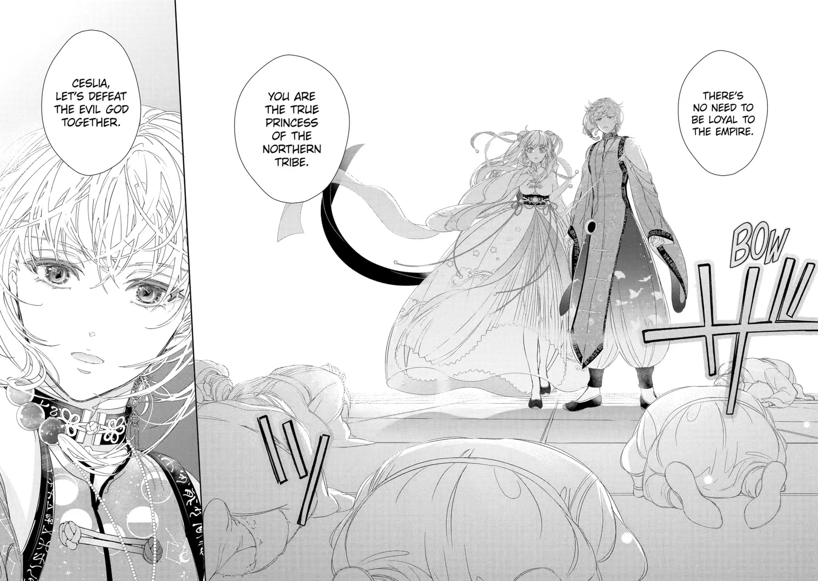 Zako Hime-sama wa Ikinobitai!: Shokei no Kiki wa, Hime Play de Norikirimasu Chapter 8 page 44