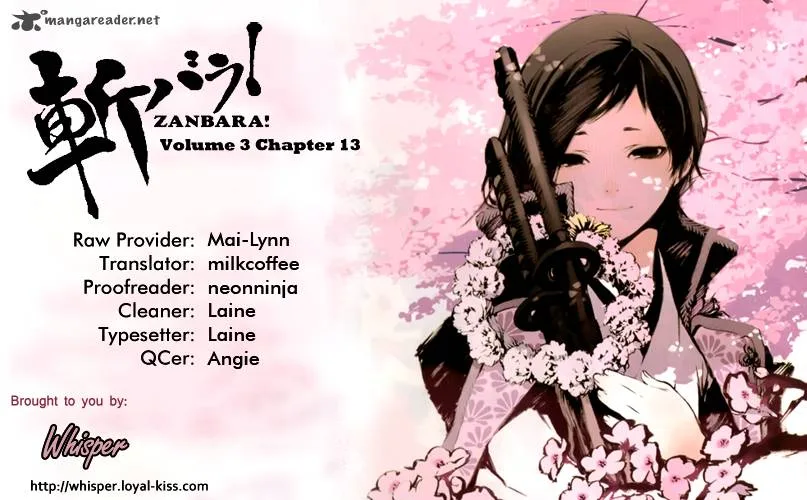 Zanbara Chapter 13 page 1