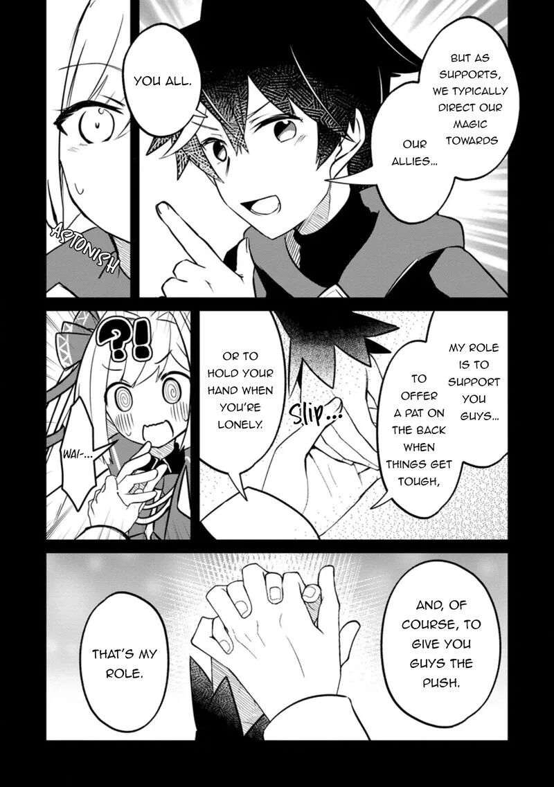 Zatsuyou Gakari Ken Shien Jutsushi wa Party Tsuihou ni Akogareru - Seken wa Tsuihou Boom na no ni, Ore wo Kadai Hyouka suru Party Member-tachi ga Kesshite Tebanaso to Shitekurenai Chapter 4.3 page 6