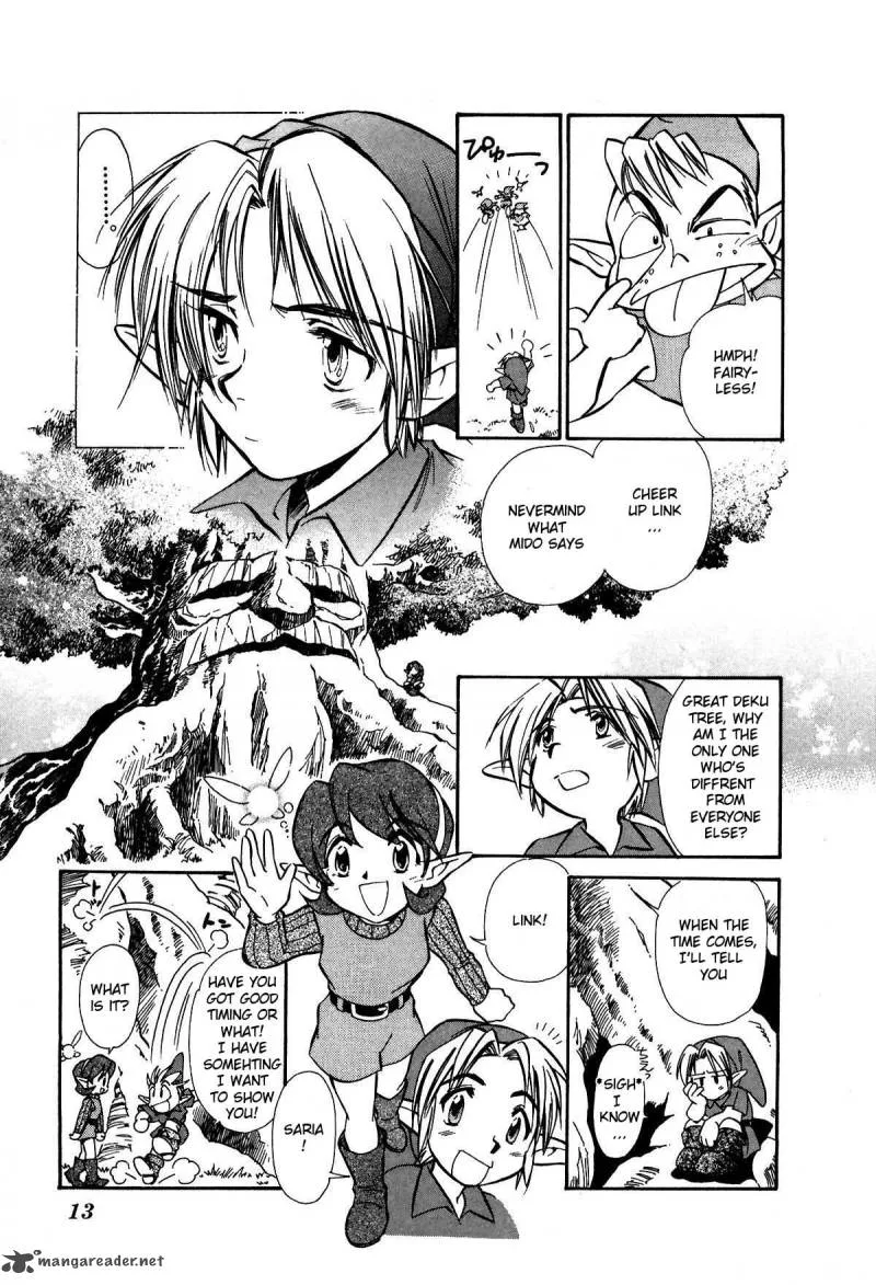 Zelda no Densetsu: Toki no Ocarina Chapter 1 page 12