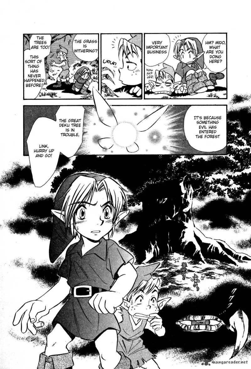 Zelda no Densetsu: Toki no Ocarina Chapter 1 page 21