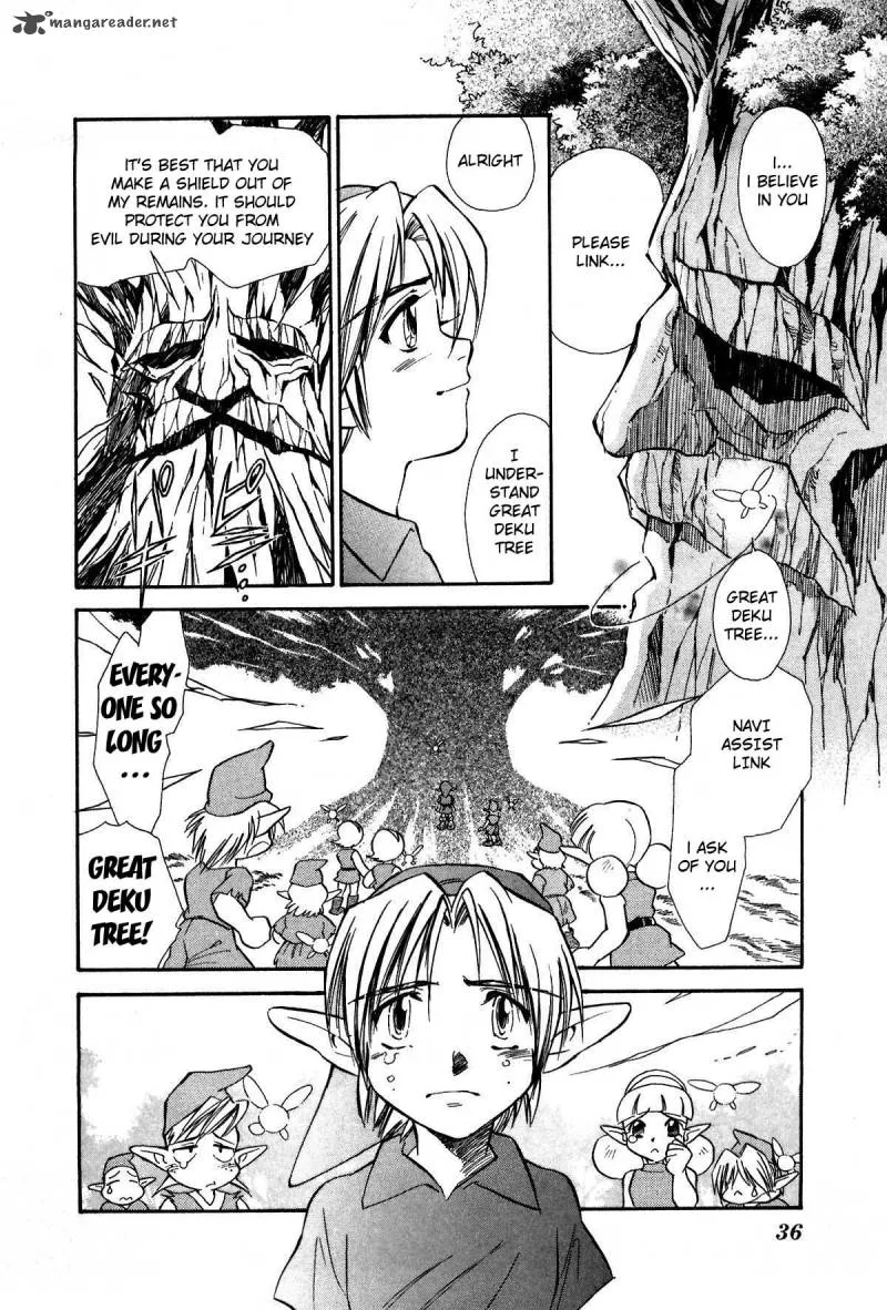 Zelda no Densetsu: Toki no Ocarina Chapter 2 page 14