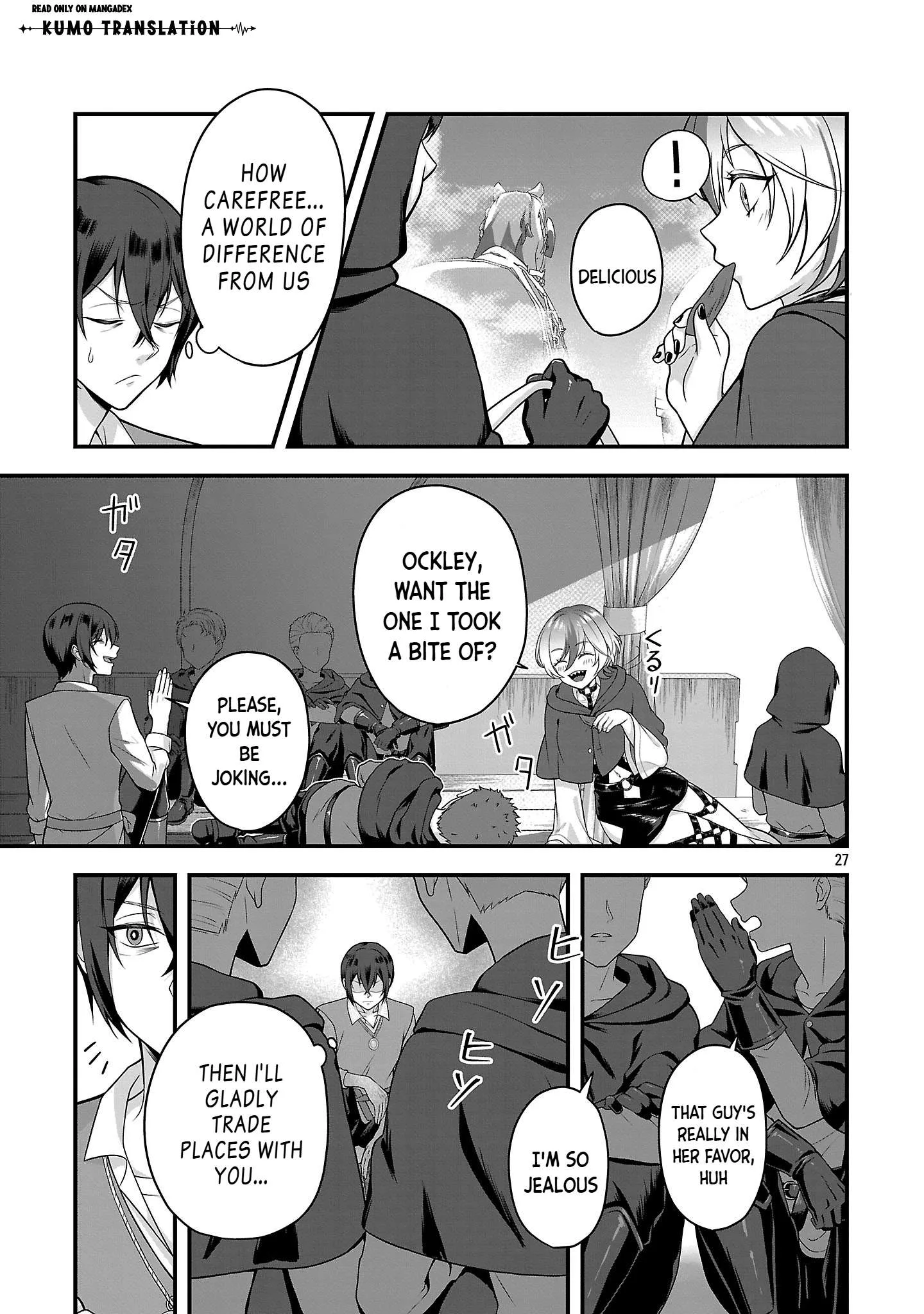 Zenin Kakugo Gangimari na Eroge no Jakyouto Mob ni Tenseishite Shimatta Ken Chapter 2 page 28