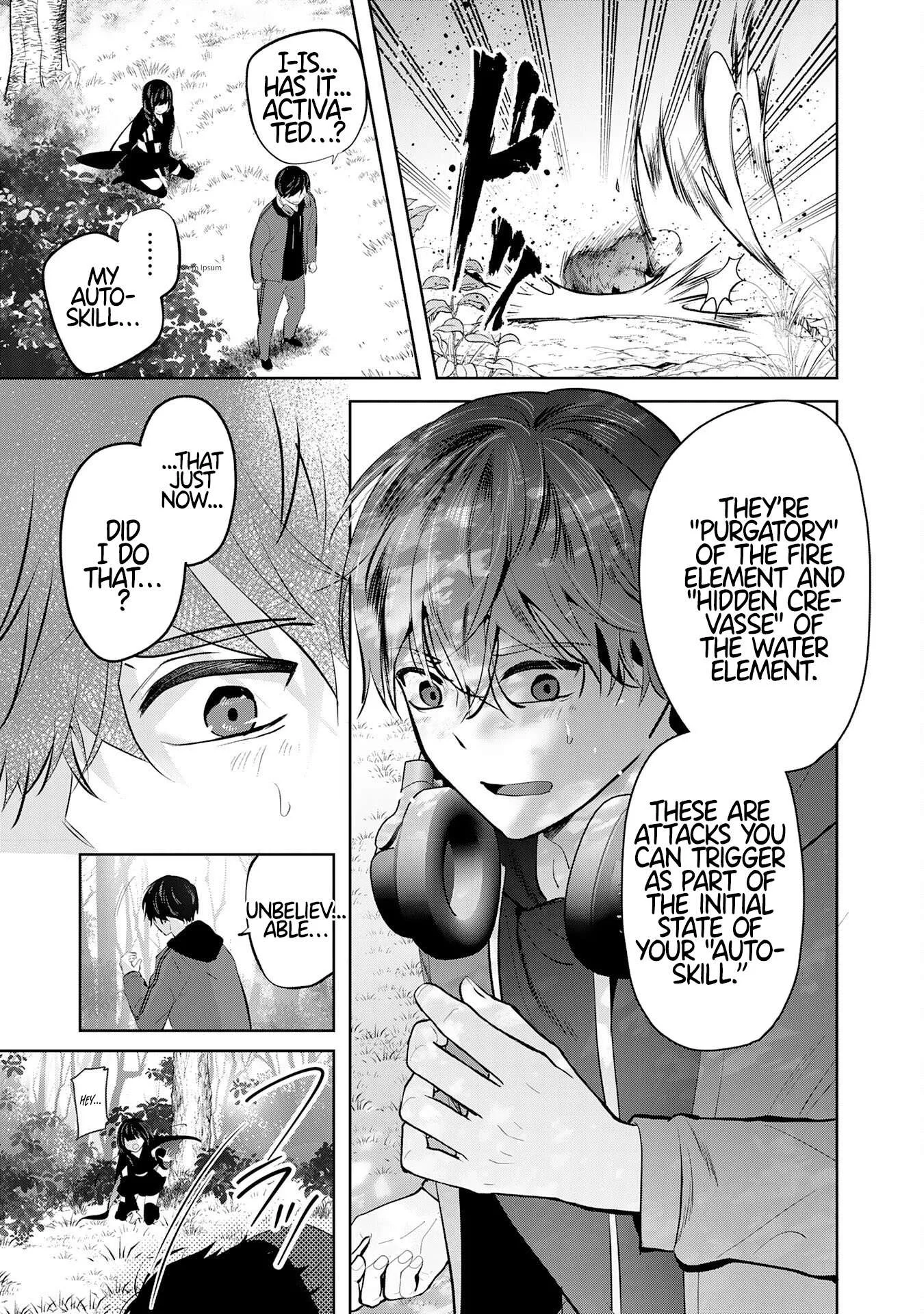 Zenjidou Kougeki (Auto) Skill de Ore Dake Chousoku Level Up: Megami ga Michibiku Taida na Tenseisha no Sakutto Isekai Kouryaku Chapter 1 page 24