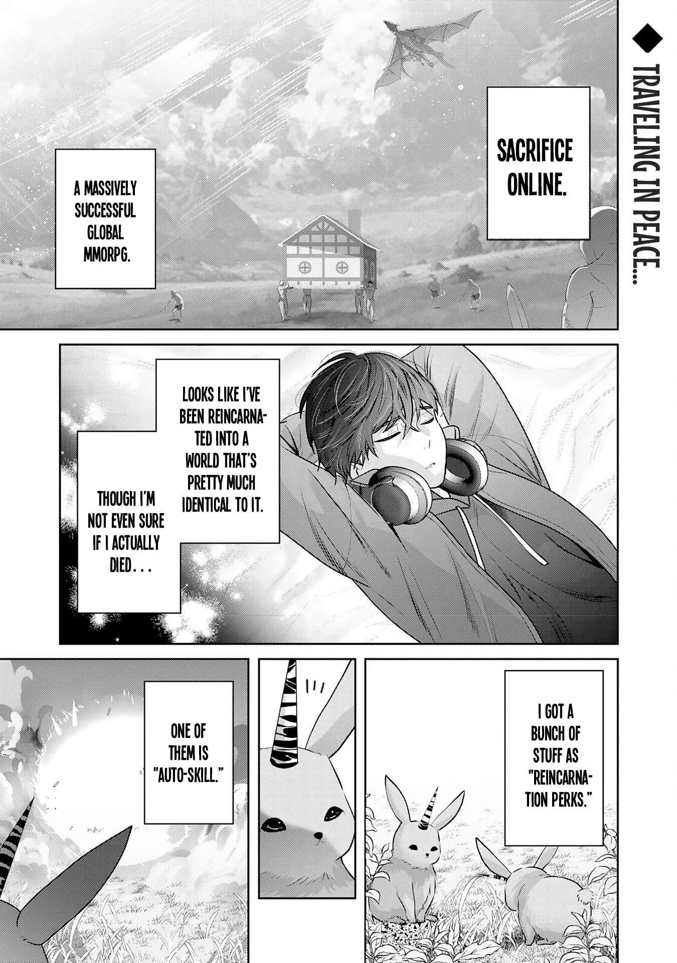 Zenjidou Kougeki (Auto) Skill de Ore Dake Chousoku Level Up: Megami ga Michibiku Taida na Tenseisha no Sakutto Isekai Kouryaku Chapter 2 page 1