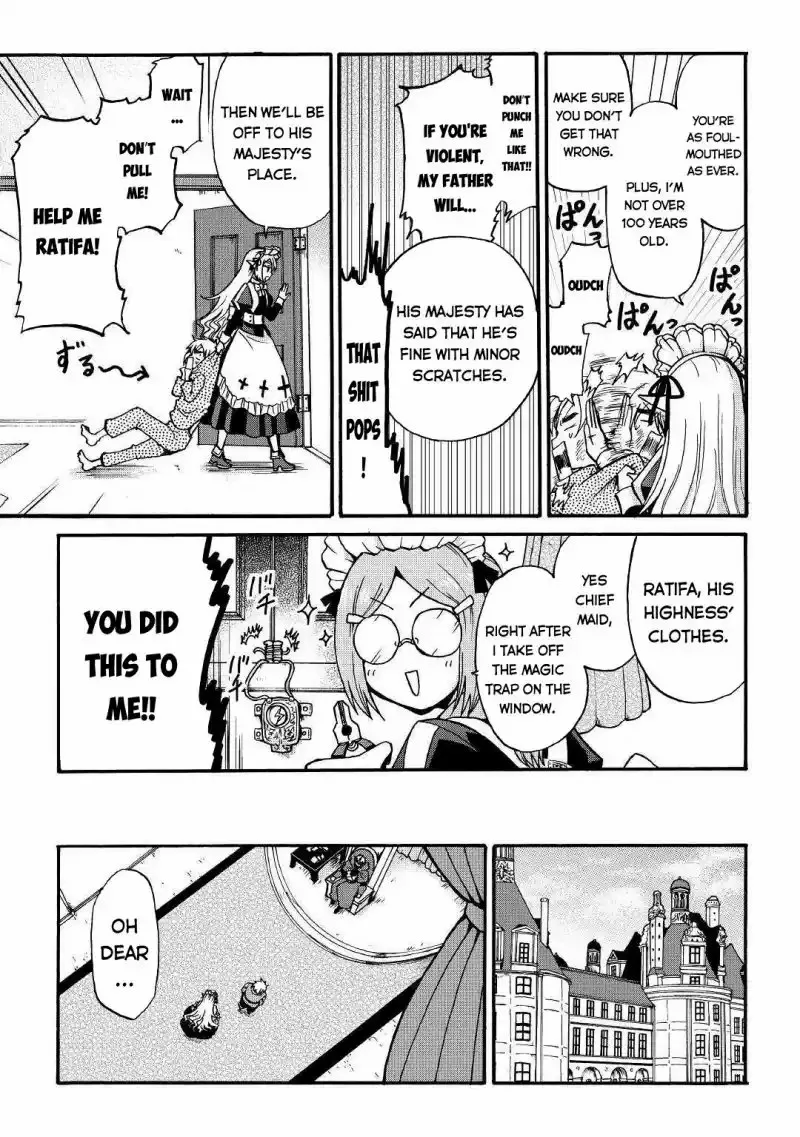 Zense wa Kentei. Konjou Kuzu Ouji Chapter 1 page 8
